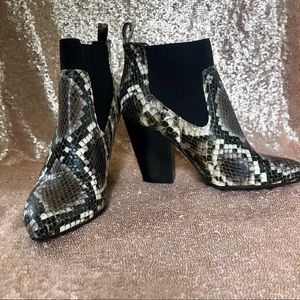 NYC Fashion Week Fall Preview! Snake skin booties